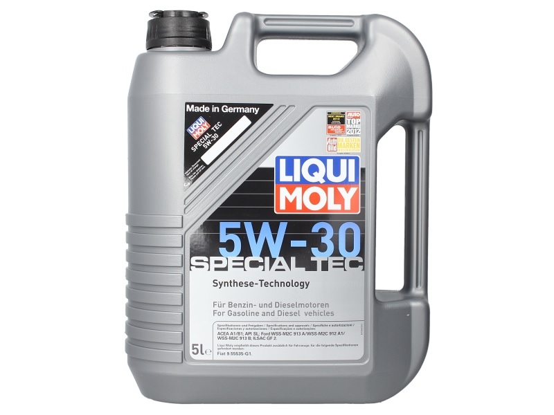 Моторна олива 5л SAE 5W-30 LIQUI MOLY Special Tec (9509)