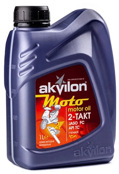 Олива для 2-тактних двигунів Akvilon MOTO 2-ТАКТ