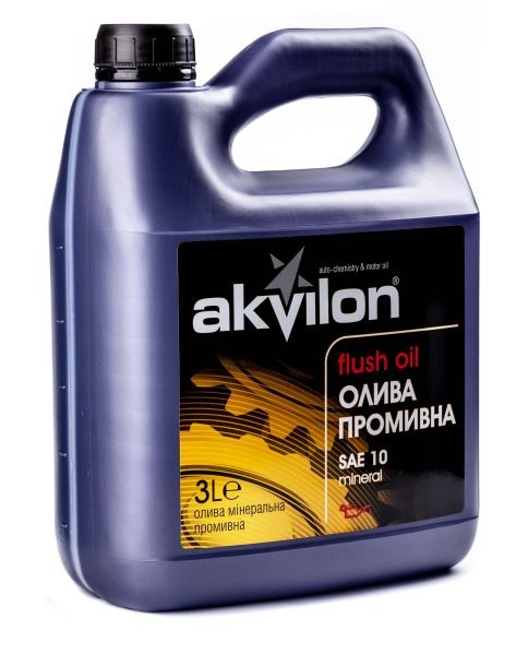 Олива промивна 3л Akvilon FLUSH OIL