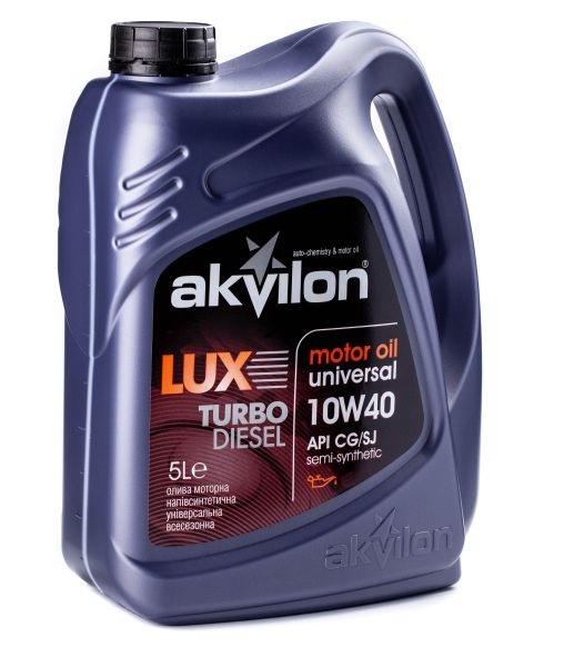 Моторна олива 5л 10W-40 Akvilon LUX Turbo diesel
