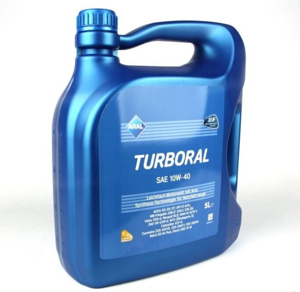 Моторна олива 5л SAE 10W-40 ARAL TURBORAL (15569C)