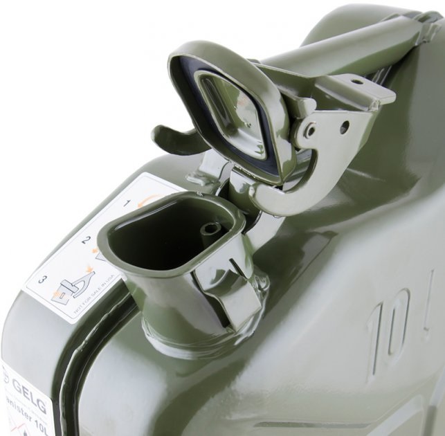 Каністра 10 л металева Gelg