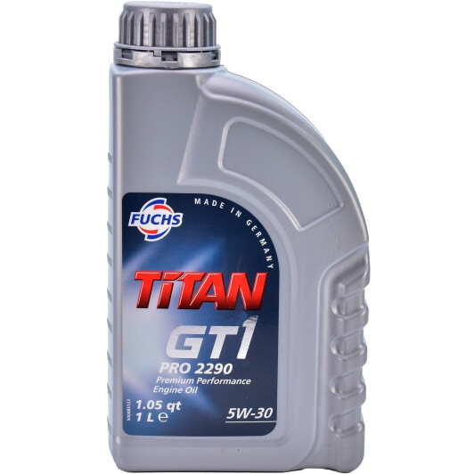 Моторна олива 1л SAE 5W-30 FUCHS OIL TITAN GT1 PRO 2290 (601425066)