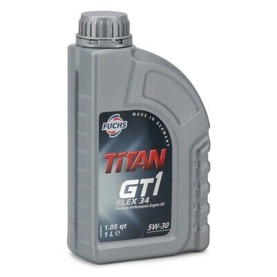 Моторна олива 1л SAE 5W-30 FUCHS OIL TITAN GT1 FLEX 34