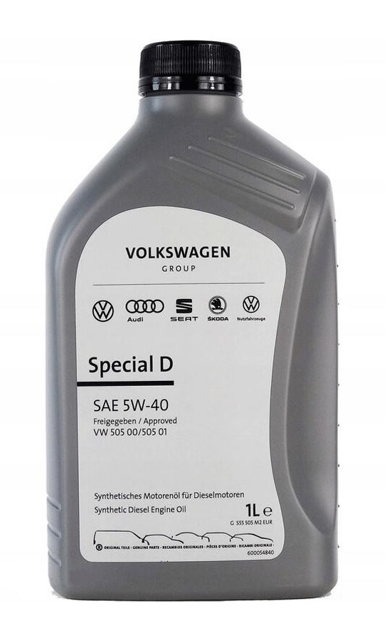 Моторна олива 1л SAE 5W-40 VAG Special D (GS55505M2)