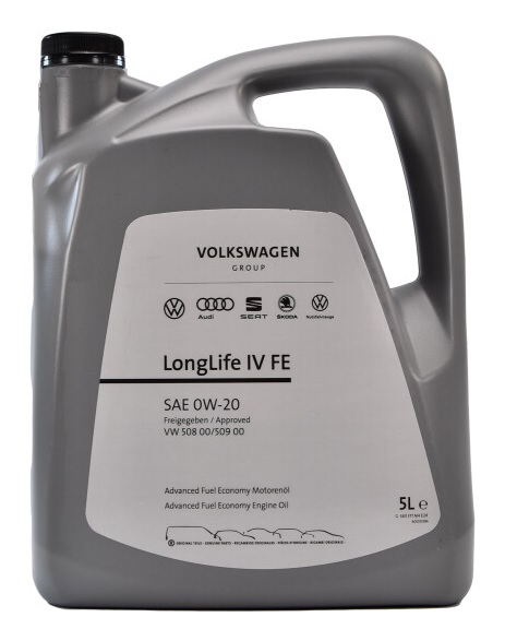 Моторна олива 5л SAE 0W-20 VAG LongLife IV FE (GS60577M4)