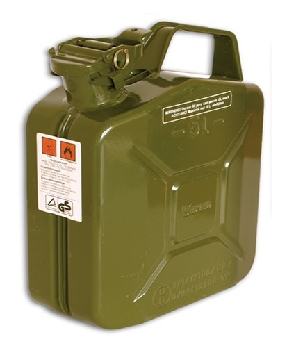 Каністра 5 л металева BORG-HICO